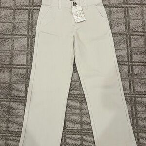 The Beaufort Bonnet Company Cream Kids Formal Pants